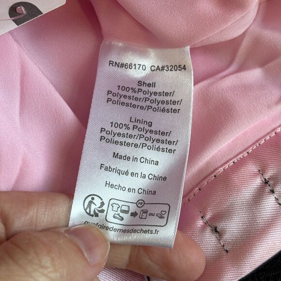 Hutch Full Pleated Bubble Mini Skirt Women's 8 (Fits 6) Bubblegum Pink Coquette - Picture 8 of 11